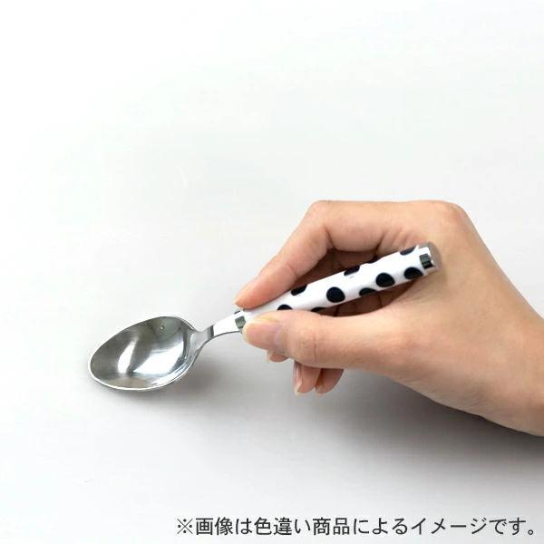 パール金属 スプーン 小 セット 2本入り ステンレス ドット 赤 パール金属 スプーン 小 セット 2本入り ステンレス ドット 赤