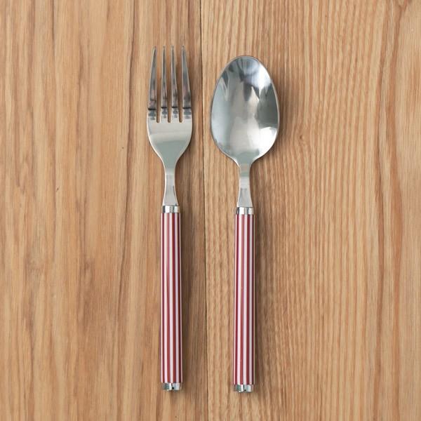 パール金属 スプーン フォーク 大 セット 2本入り ステンレス