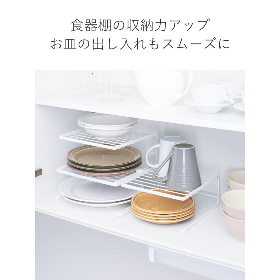 天馬 食器スタンド ディッシュラック 3段 ファビエ （ 食器立て 皿立て