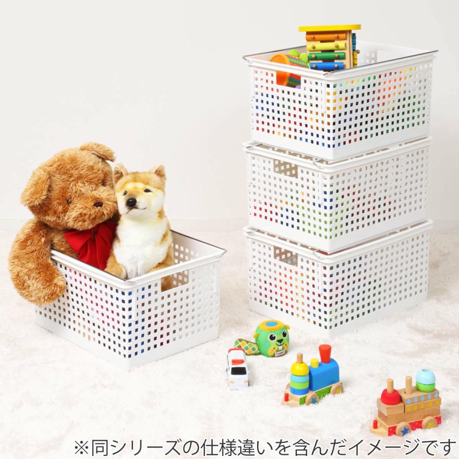 吉川国工業所 収納バスケット ワイド L プラスチック バスケット 吉川国工業所 収納バスケット ワイド L プラスチック バスケット