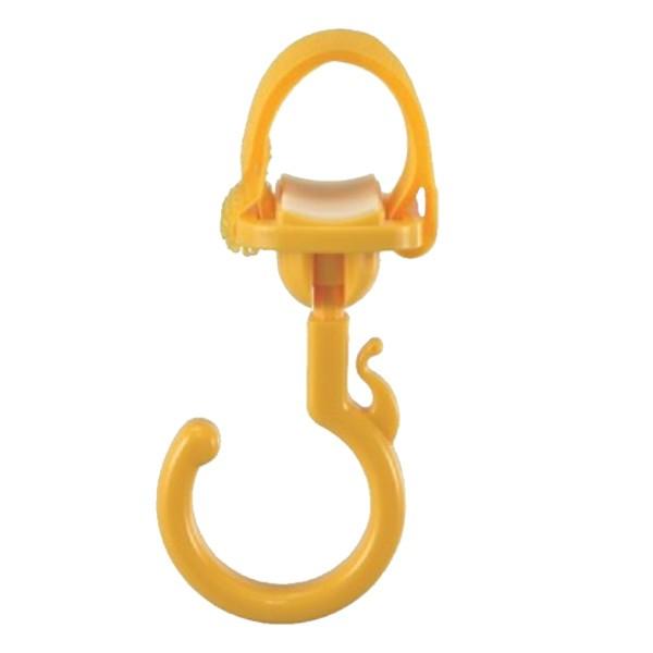 フック クルりんフック 回転タイプ 滑り止め付き （ 台車 車 車内 整理