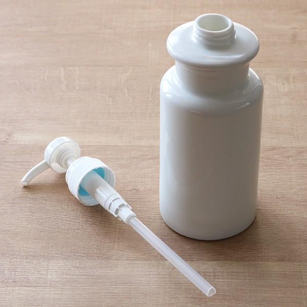 ディスペンサー 詰め替えボトル シャンプーポンプ ラシプーロ 陶器