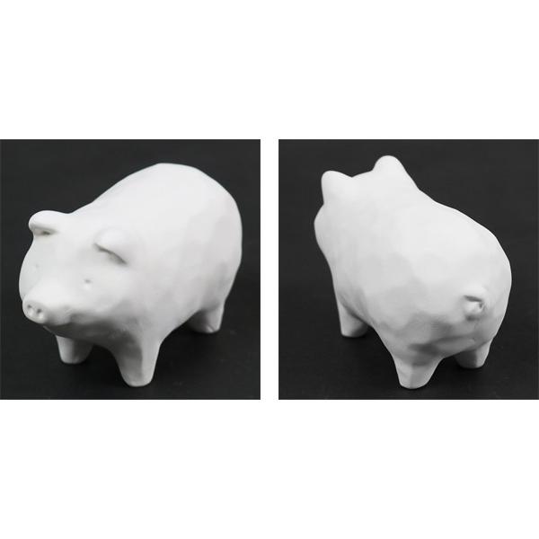 アロマストーン のんびり動物 動物 陶器 （ アロマ 石 素焼き