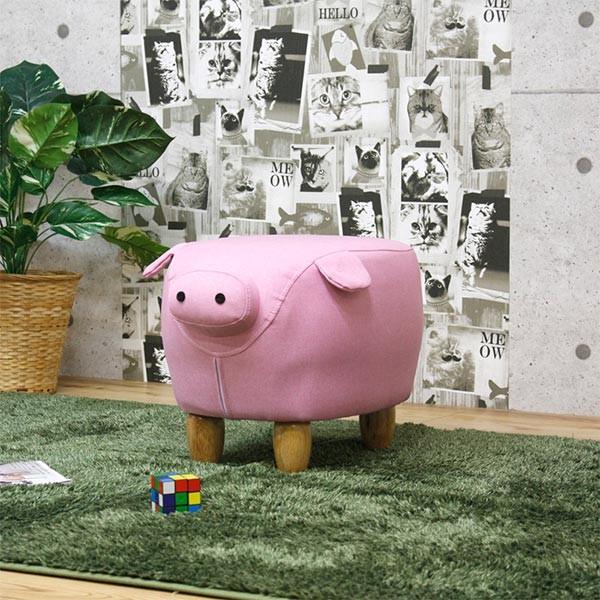 □在庫限り・入荷なし□ アニマルスツール ピッグ スツール 座れる動物