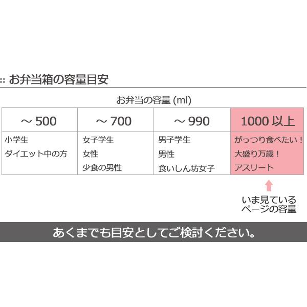 お弁当箱 1段 アルミ SKATER ふわっとランチボックス 仕切り付 1000ml 男子 大容量 （ 弁当箱 メンズ ランチボックス アルミ弁当 アルミランチボックス ）｜livingut｜13