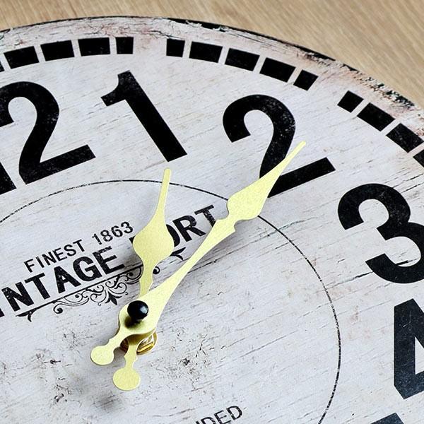 壁掛け時計 レトロ ※10203381 ドイツ製ヴィンテージ陶器壁時計 絶妙なレトロ感