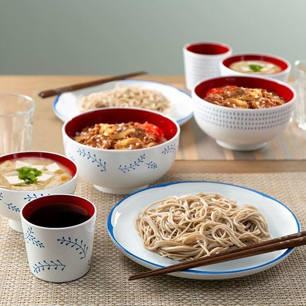 そば皿 22cm いろは 山中塗 プラスチック （ 皿 中皿 取り皿 梅 花 和