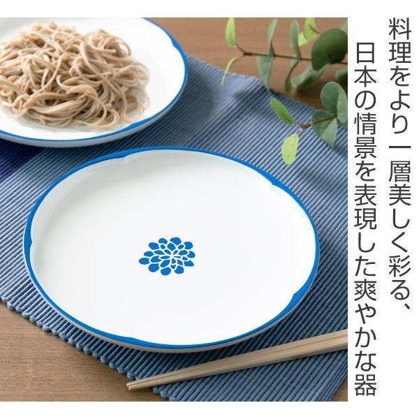 そば皿 22cm いろは 山中塗 プラスチック （ 皿 中皿 取り皿 梅 花 和食器 割れにくい 日本製 ）｜livingut｜04