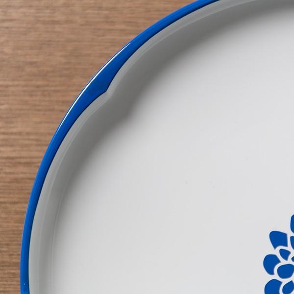 そば皿 22cm いろは 山中塗 プラスチック 同柄3枚セット （ 皿 中皿