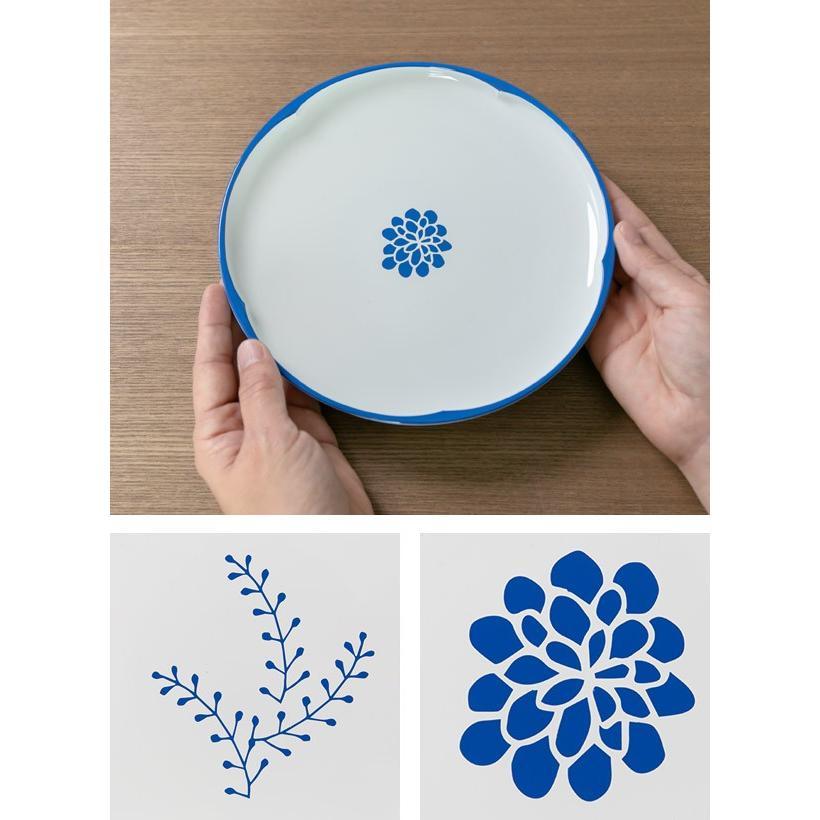 そば皿 22cm いろは 山中塗 プラスチック 同柄3枚セット （ 皿 中皿