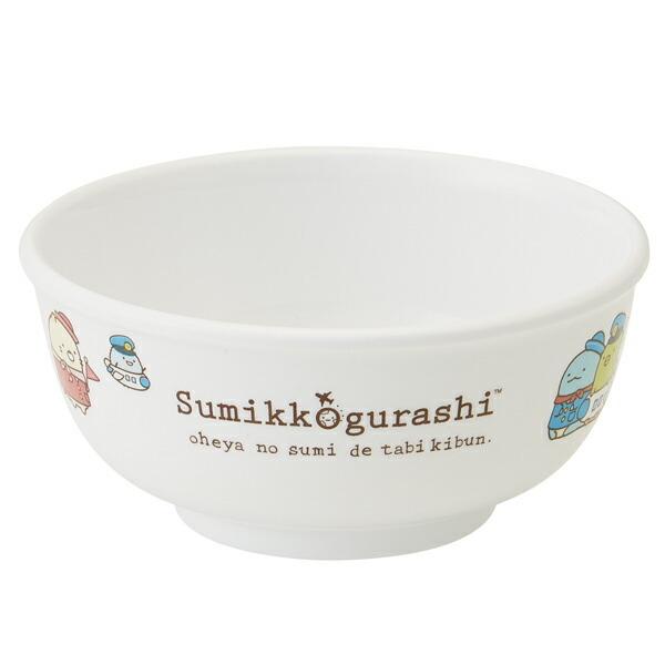 茶碗 240ml メラミン製 すみっコぐらし たびきぶん 食器 キャラクター 食器 食洗機対応 お茶碗 ご飯茶碗 割れにくい すみっこ リビングート Paypayモール店 通販 Paypayモール
