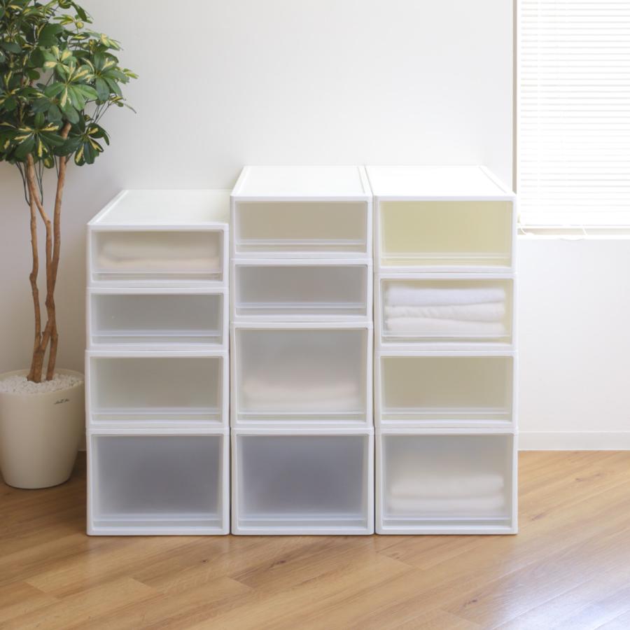 JEJアステージ 収納ケース ストラ 74-L 幅39×奥行74×高さ30cm 押入れ