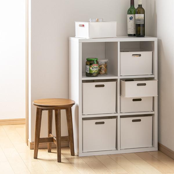 カラーボックス 横置き インナーボックス 収納 1 3 ナチュラ インボックス プラスチック 日本製 3個セット 収納ボックス 収納ケース スタッキング set2 リビングート ヤフー店 通販 Yahoo ショッピング