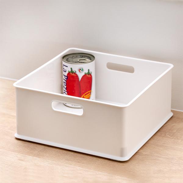カラーボックス 横置き インナーボックス 収納 1/3 ナチュラ インボックス プラスチック 日本製 2個セット ( 収納ボックス 収納ケース スタッキング )|リビングート PayPayモール店|11