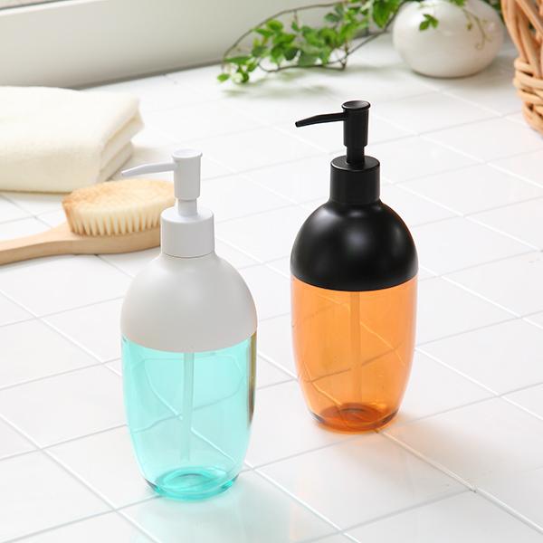 ディスペンサー 500ml ORBIT 詰め替えボトル シャンプー 液体タイプ