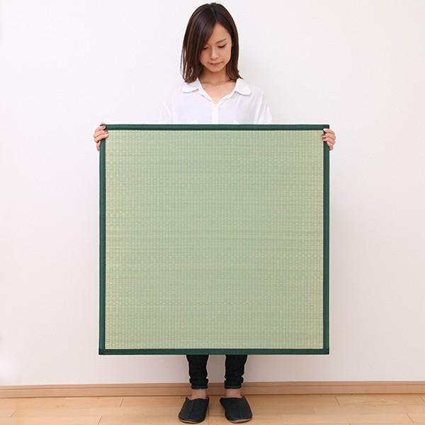 畳 国産 ユニット畳 い草 畳マット 草 約85×85cm 9枚セット い草4層 4.5畳 （ ラグ マット い草ラグ フローリング畳 ）｜livingut｜08