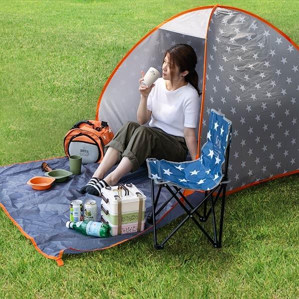 ROCCO（ロッコ） テント ワンタッチ 折りたたみ ポップアップテント 星