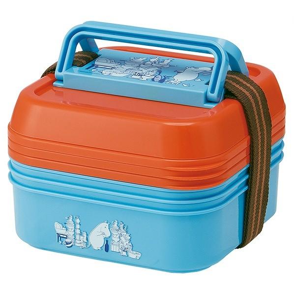 MOOMIN（ムーミン） お弁当箱 3段 取り皿付き ランチボックス