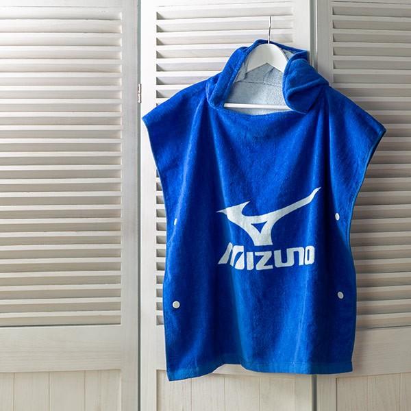MIZUNO タオルポンチョ フード付きタオル ミズノ I4718