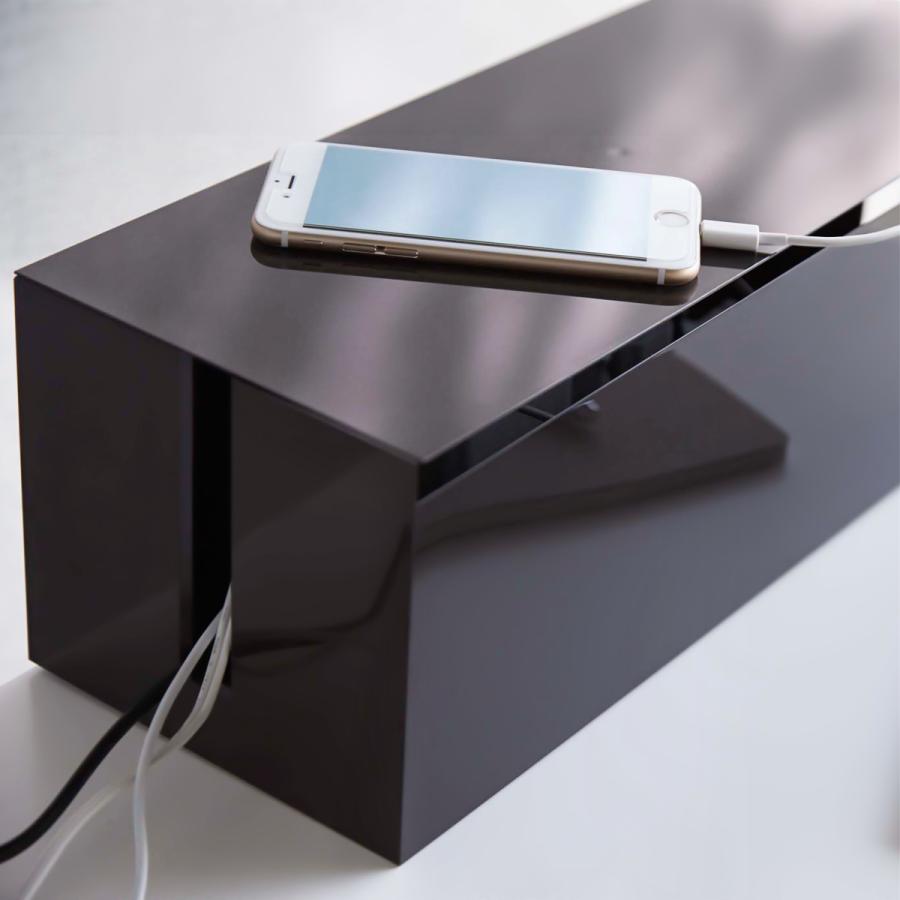 山崎実業 ケーブルボックス ウェブ L （ 4903208027076 switch