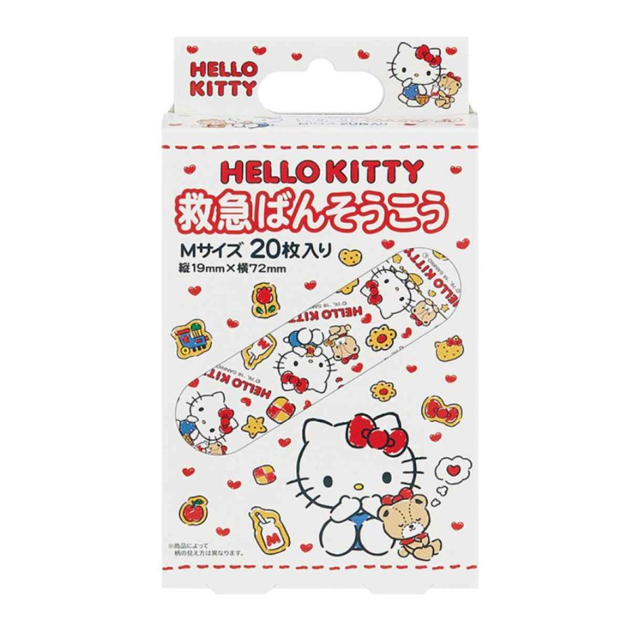 お気にいる キャラクター救急ばんそうこう Mサイズ 枚入り ハローキティ クッキー ばんそうこう 絆創膏 カットバン 可愛い キャラクター Wantannas Go Id