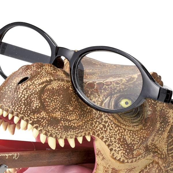 デスクキーパー ペン立て メガネスタンド 文房具 ティラノサウルス