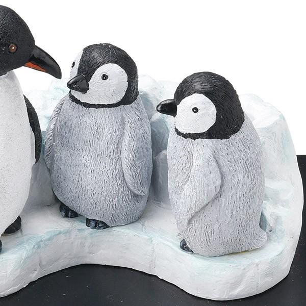 傘立て ペンギン親子 3本収納 置物 動物 傘たて アンブレラスタンド