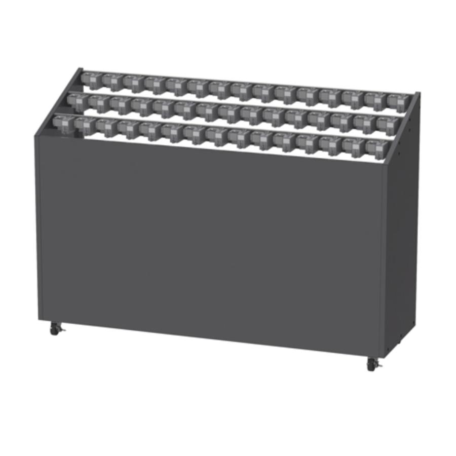 ぶんぶく（BUNBUKU） 業務用傘立て 45本用 カギ付 コイン返却タイプ