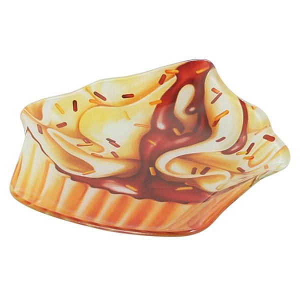 ダルトン DULTON プレート カップケーキ ガラスファーマープレート