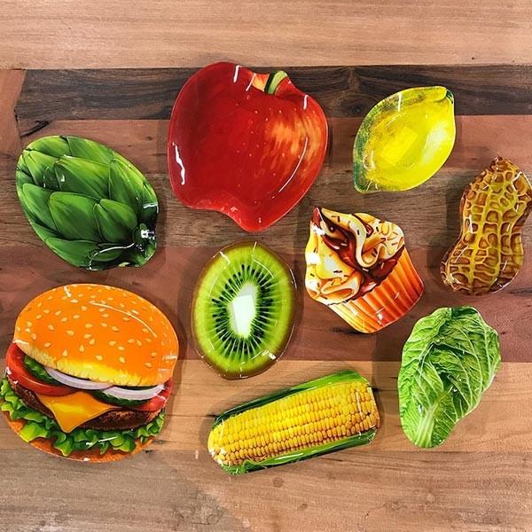 ダルトン DULTON プレート カップケーキ ガラスファーマープレート