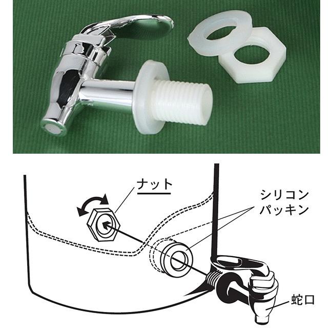 ダルトン ドリンクサーバー ビバレッジサーバー 7L （ DULTON エリンL ガラス 蛇口付き ）｜livingut｜11