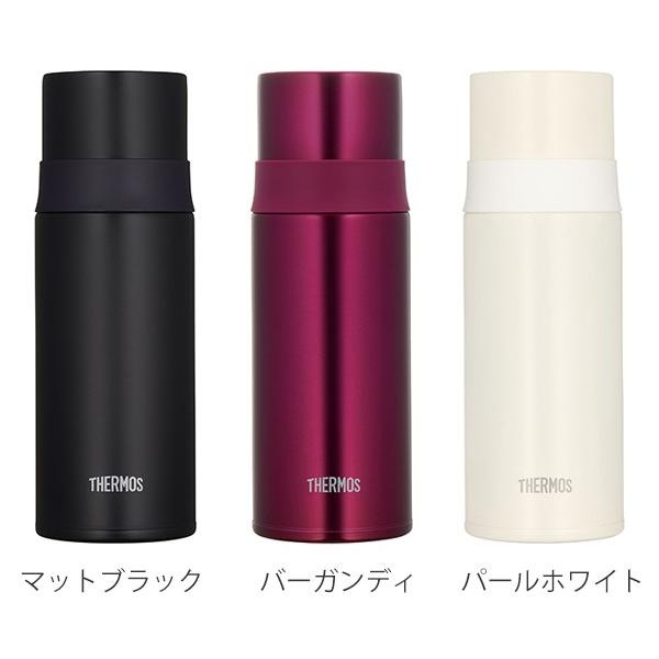 水筒 サーモス （ thermos ） ステンレススリムボトル コップ付き FFM-351 350ml （ コップ 保温 保冷 ステンレス ）｜livingut｜02