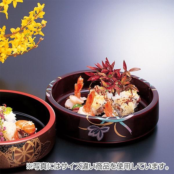 寿司桶 太鼓 尺5寸 溜蘭 内塗溜 食器 組桶 業務用食器 （ 45cm すし桶