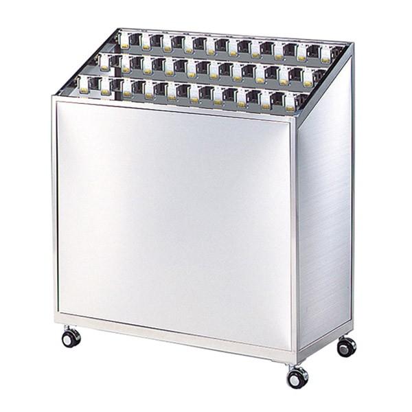 ★レア物 新品未開封 （法人限定） 傘立て 業務用 アンブレラスタンド カギ付 標準タイプ 30本用 ステンレスヘアライン仕上 （ 傘たて 傘立 カサ立て ) 【HOV2898297641】(103312円)