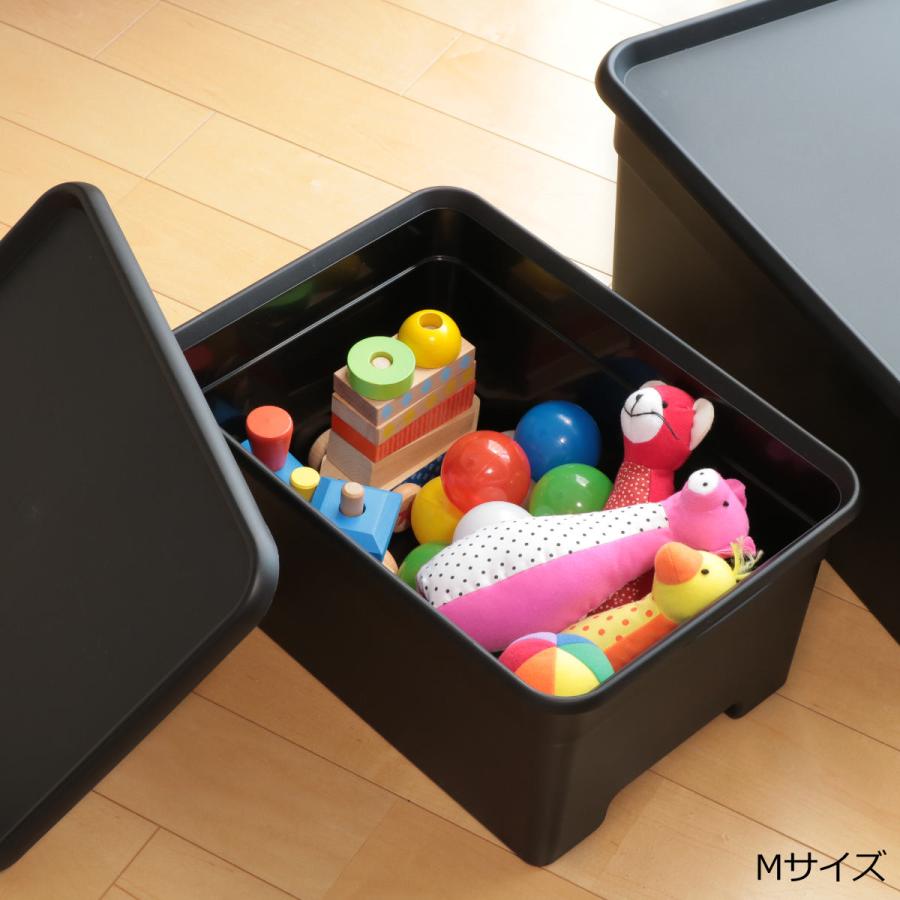 ボックス 箱 ハングル文字 ブラック×ゴールド 幅39×奥行29×高さ22cm