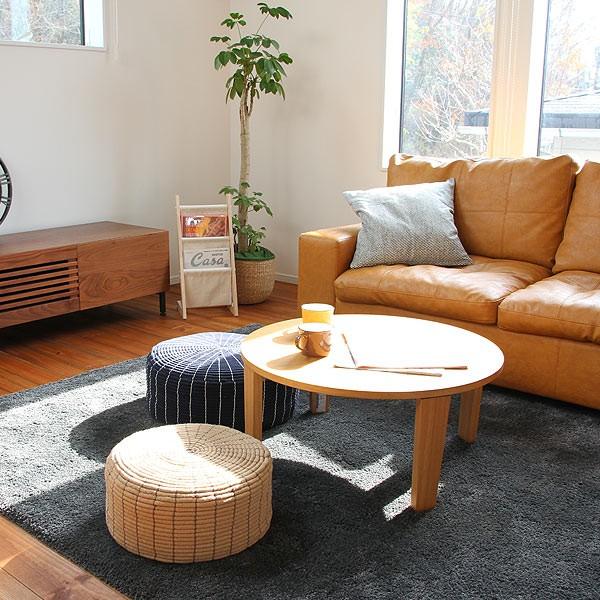 テーブル 円形 幅72cm 折れ脚 木製 センターテーブル 座卓 （ ちゃぶ台