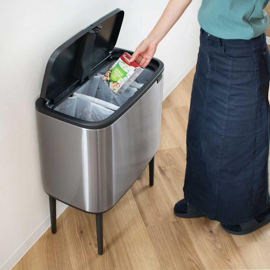 brabantia ゴミ箱 3×11L Boタッチビン FFPマット brabantia ゴミ箱 3×11L Boタッチビン FFPマット