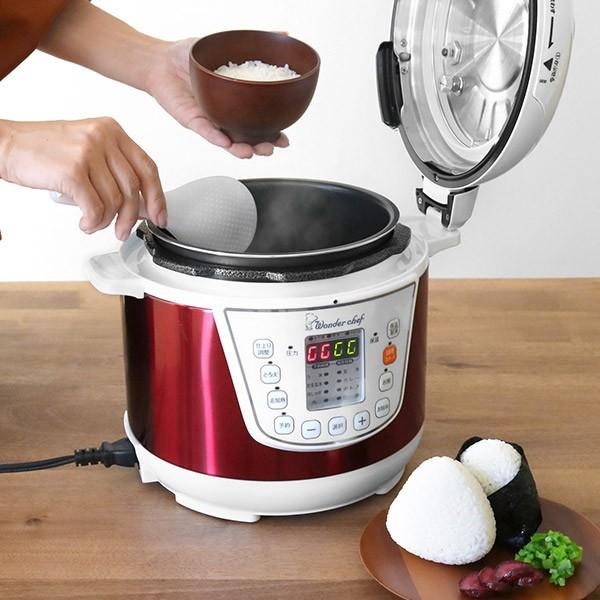 ワンダーシェフ 電気圧力鍋 3L ラクラク調理 ネット限定 Wonder ワンダーシェフ 電気圧力鍋 3L ラクラク調理 ネット限定 Wonder