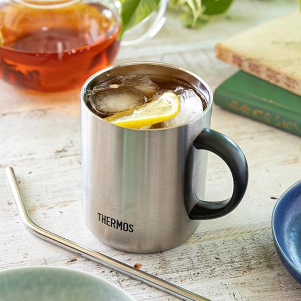THERMOS（サーモス） マグカップ 350ml 真空断熱 フタ付き ステンレス