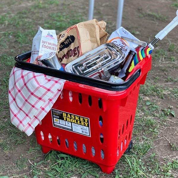 キャリーカート ダルトン DULTON バスケット トローリー