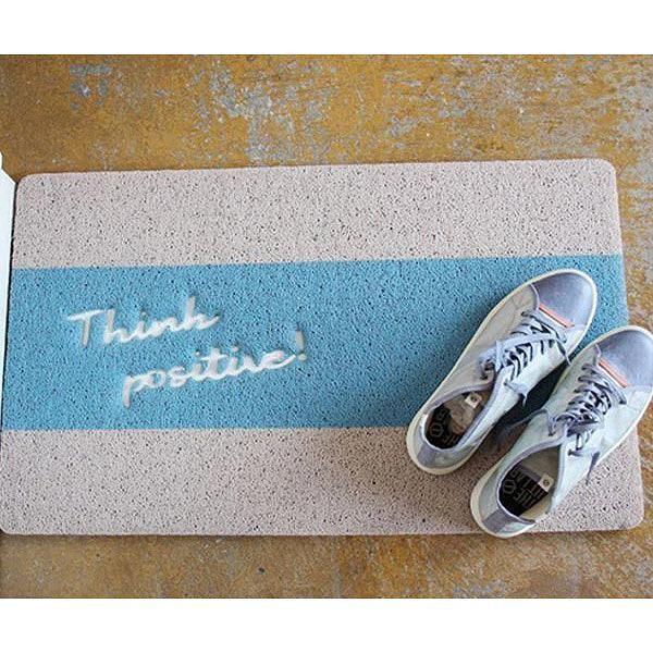 玄関マット 45×75 屋外 屋内 両用 ふかふかテラスマット THINK