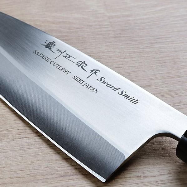 出刃包丁 13.5cm 濃州正宗 日本製 ステンレス 白木柄 ( 出刃 出刃包丁 13.5cm 濃州正宗 日本製 ステンレス 白木柄 ( 出刃