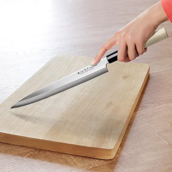 刺身包丁 27cm 濃州正宗 日本製 ステンレス 白木柄 ( 刺身 包丁 刺身包丁 27cm 濃州正宗 日本製 ステンレス 白木柄 ( 刺身 包丁