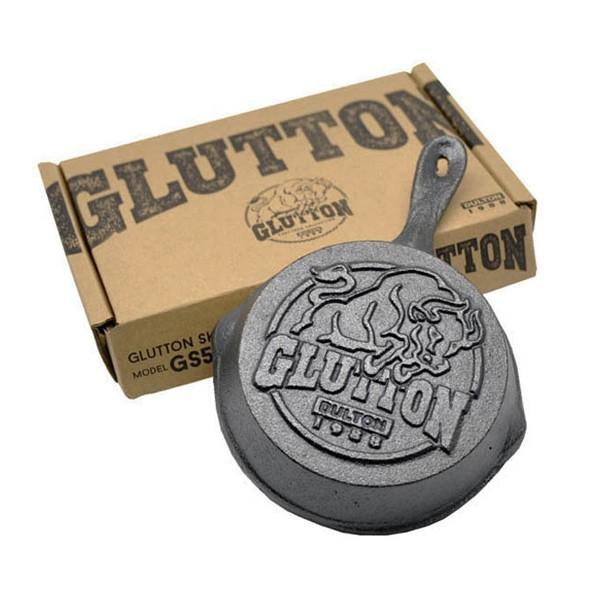 ダルトン DULTON スキレット 鉄製 XS GLUTTON グラットン （ ガス火専用 スキレットパン フライパン ）｜livingut｜04