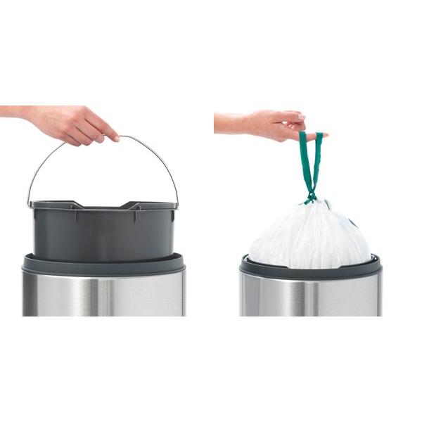 brabantia（ブラバンシア） ゴミ箱 タッチビン 30L スチール