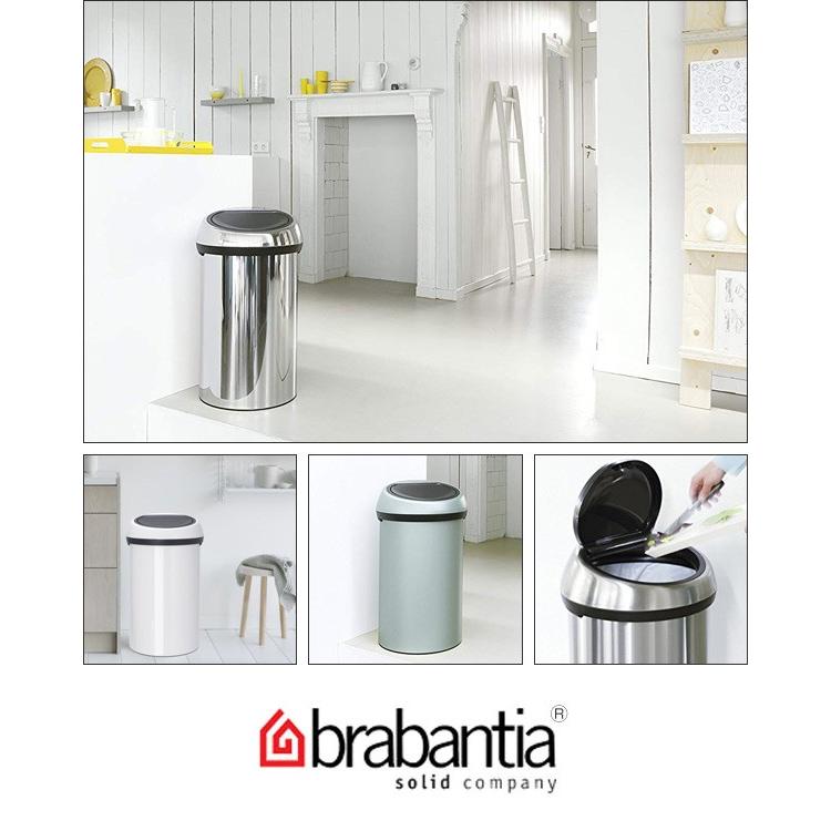 brabantia（ブラバンシア） ゴミ箱 タッチビン 60L ステンレススチール