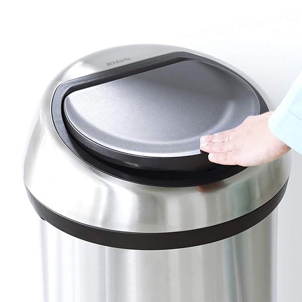 brabantia（ブラバンシア） ゴミ箱 タッチビン 60L ステンレススチール