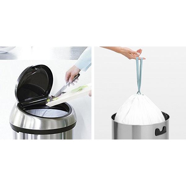 brabantia（ブラバンシア） ゴミ箱 タッチビン 60L ステンレススチール