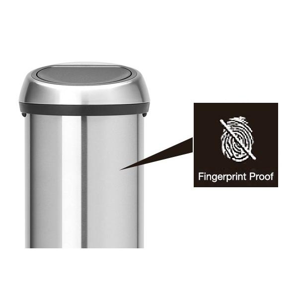 brabantia（ブラバンシア） ゴミ箱 タッチビン 60L ステンレススチール
