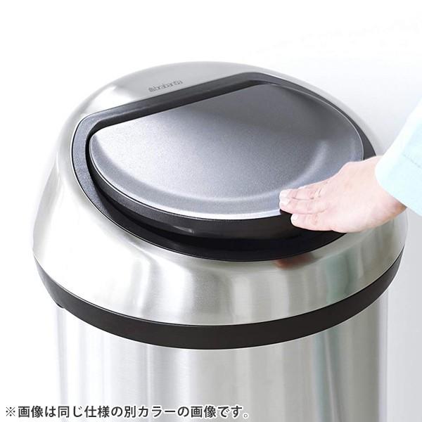 brabantia タッチビン ごみ箱 60L ブリリアントスチール brabantia（ブラバンシア） ゴミ箱 タッチビン 60L ブリリアント